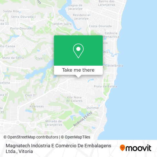 Magnatech Indústria E Comércio De Embalagens Ltda. map