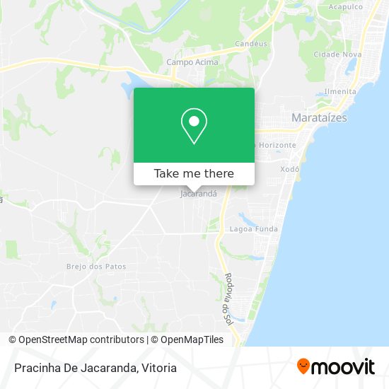 Pracinha De Jacaranda map