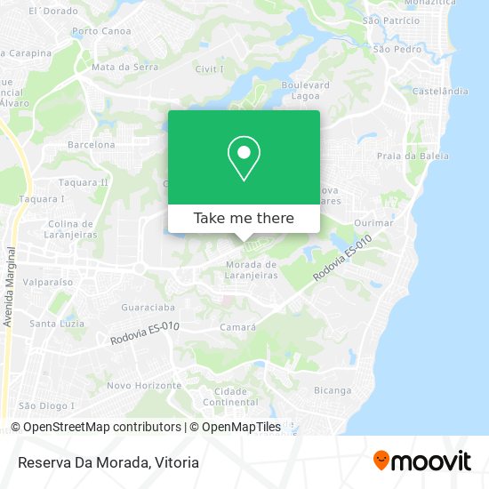 Mapa Reserva Da Morada