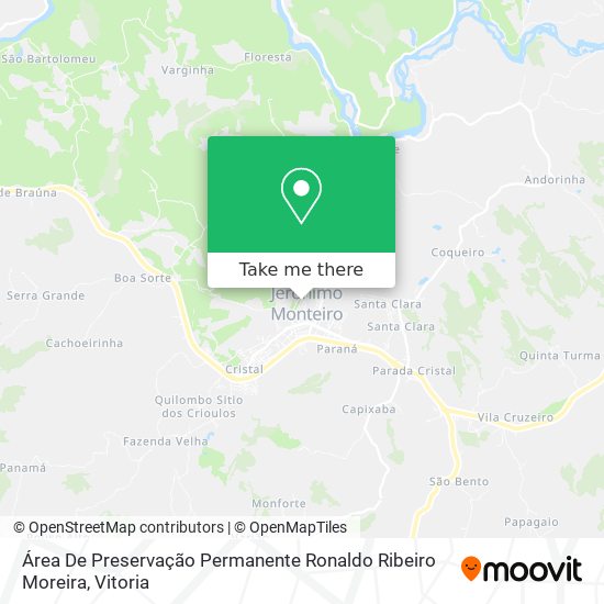 Área De Preservação Permanente Ronaldo Ribeiro Moreira map