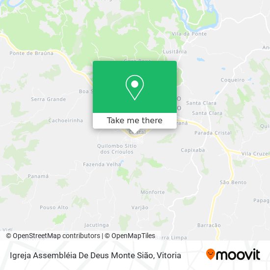 Igreja Assembléia De Deus Monte Sião map
