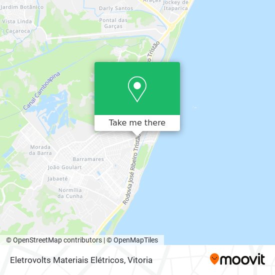 Eletrovolts Materiais Elétricos map