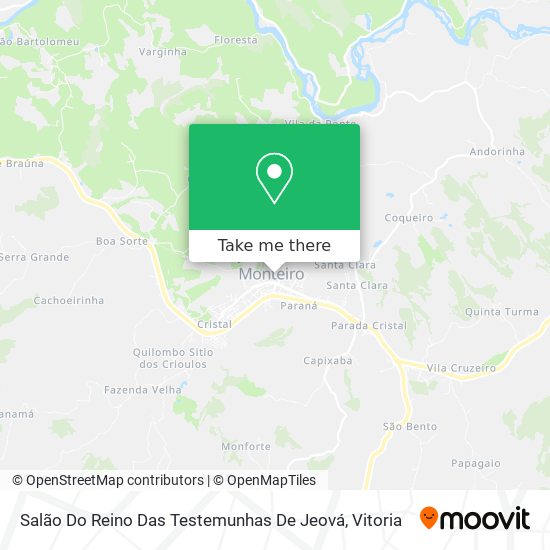 Salão Do Reino Das Testemunhas De Jeová map