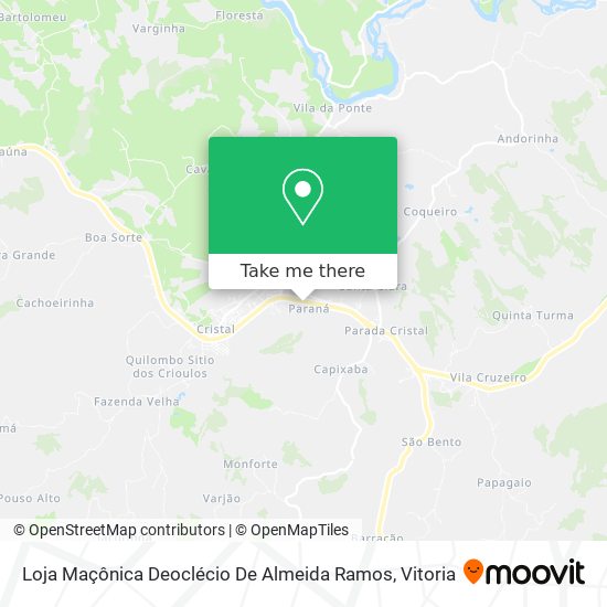 Loja Maçônica Deoclécio De Almeida Ramos map