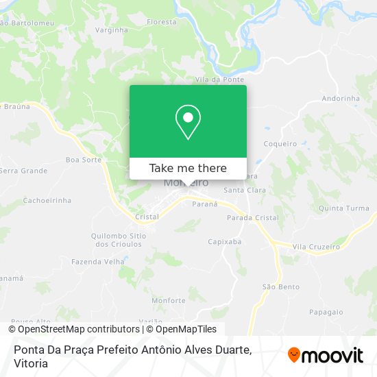 Ponta Da Praça Prefeito Antônio Alves Duarte map