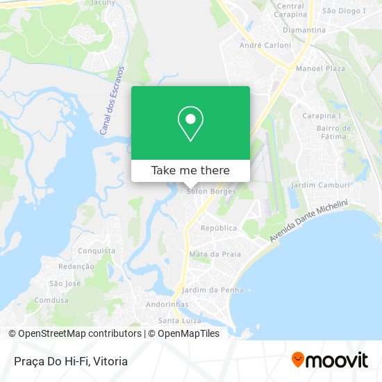 Praça Do Hi-Fi map