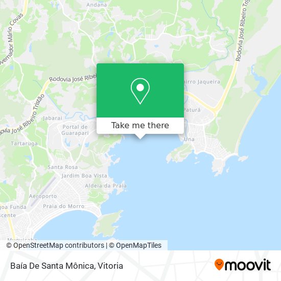 Baía De Santa Mônica map