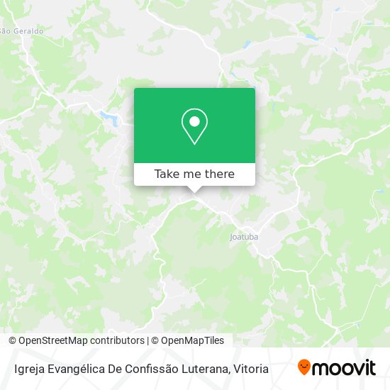 Igreja Evangélica De Confissão Luterana map