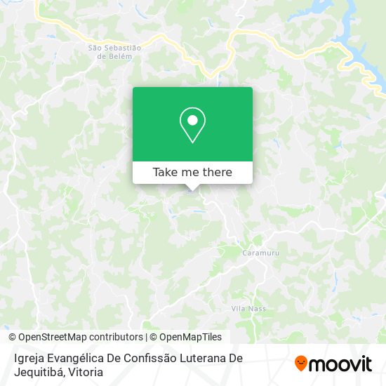 Igreja Evangélica De Confissão Luterana De Jequitibá map