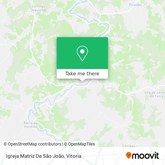 Igreja Matriz De São João map