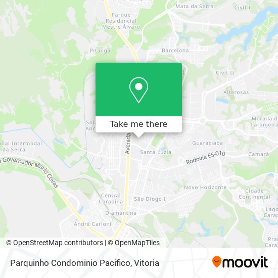 Parquinho Condominio Pacifico map