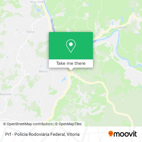 Prf - Policia Rodoviária Federal map
