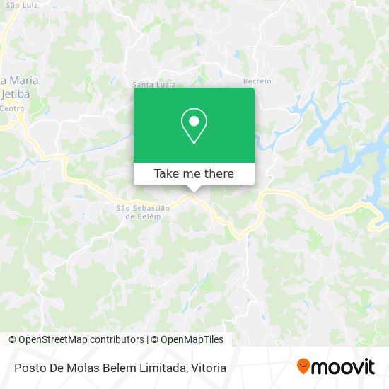 Posto De Molas Belem Limitada map