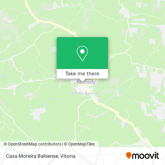 Casa Moreira Bahiense map