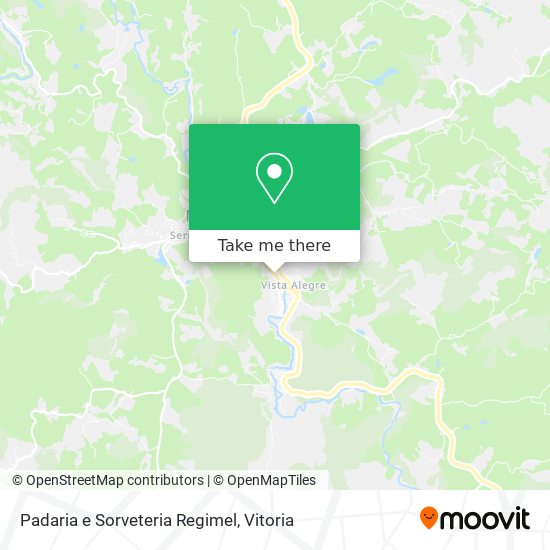 Padaria e Sorveteria Regimel map