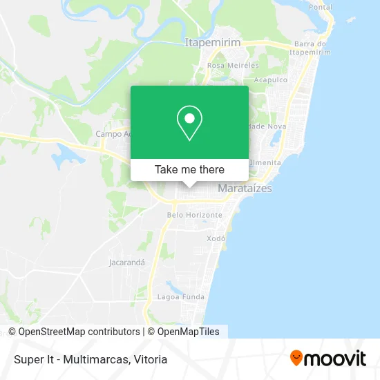 Super It - Multimarcas map