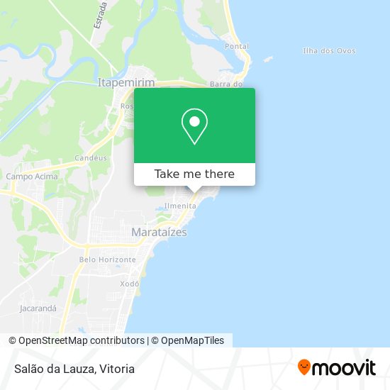 Salão da Lauza map