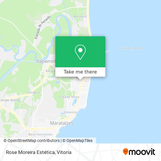 Rose Moreira Estética map