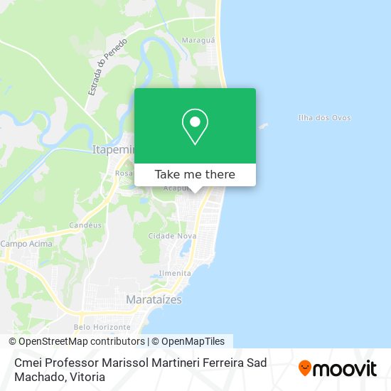 Cmei Professor Marissol Martineri Ferreira Sad Machado map