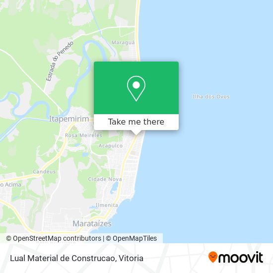 Lual Material de Construcao map
