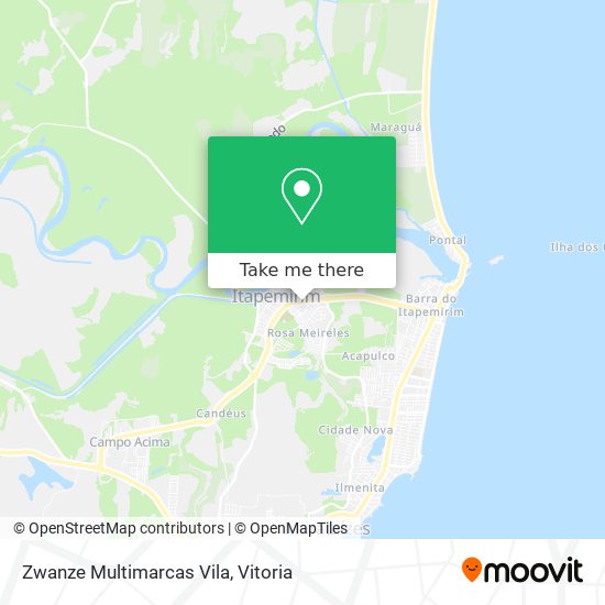 Zwanze Multimarcas Vila map