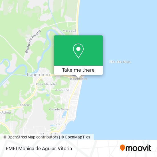 EMEI Mônica de Aguiar map