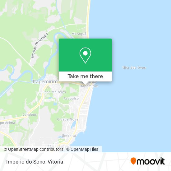 Império do Sono map