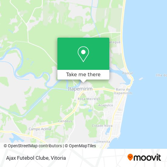 Ajax Futebol Clube map