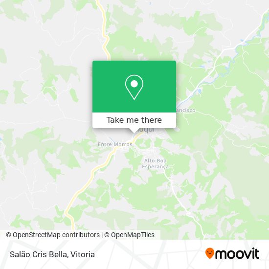 Salão Cris Bella map