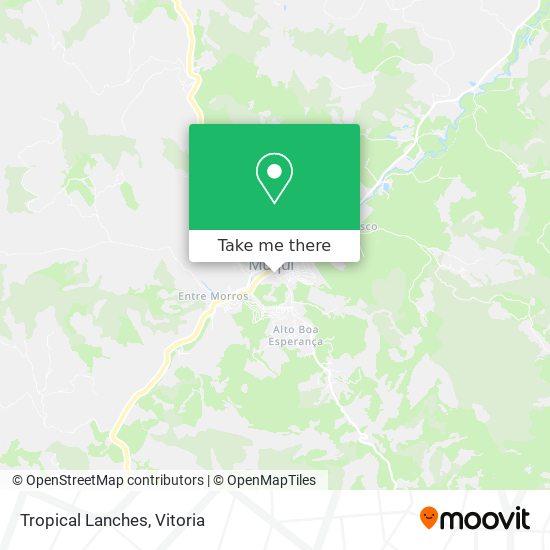 Tropical Lanches map