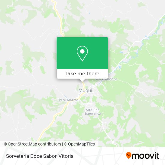 Sorveteria Doce Sabor map