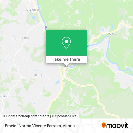 Emeief Norma Vicente Ferreira map