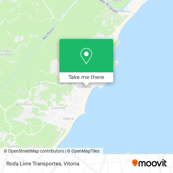 Roda Livre Transportes map