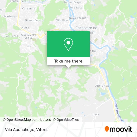 Vila Aconchego map