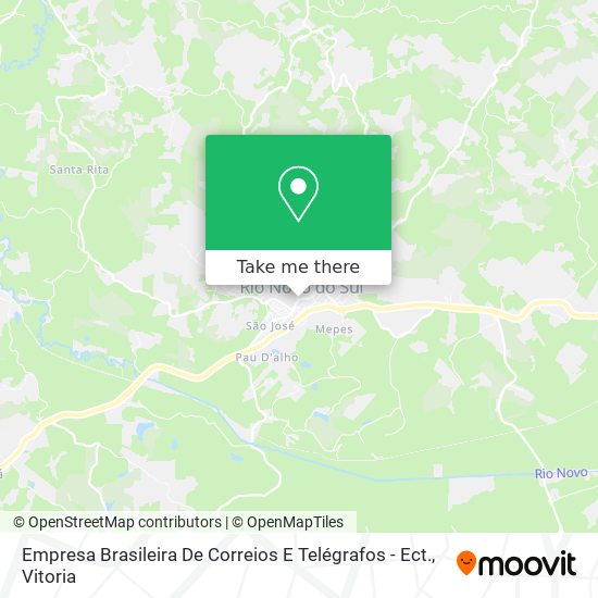 Empresa Brasileira De Correios E Telégrafos - Ect. map