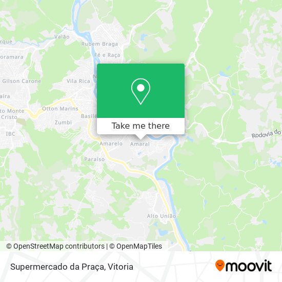 Supermercado da Praça map