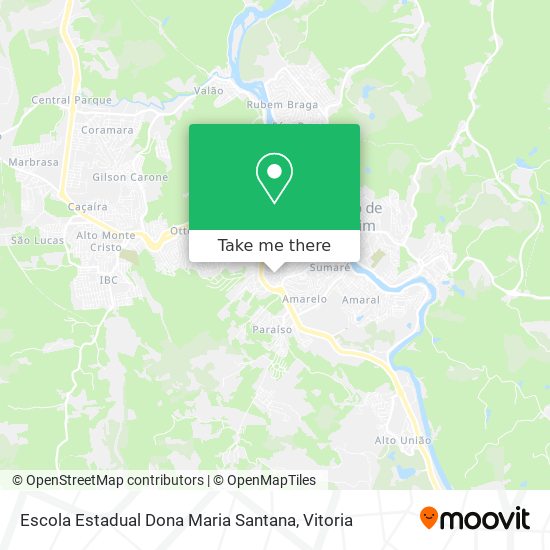 Escola Estadual Dona Maria Santana map