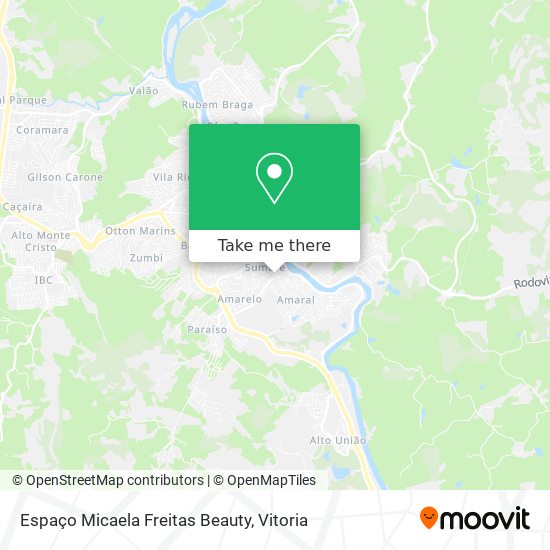 Espaço Micaela Freitas Beauty map