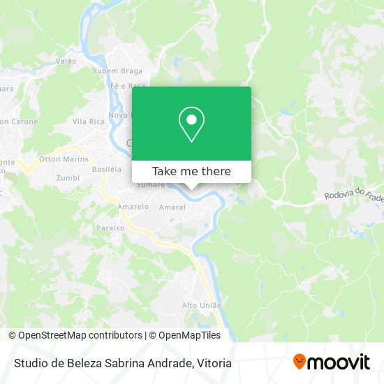 Studio de Beleza Sabrina Andrade map