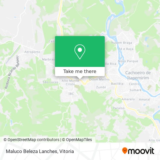 Maluco Beleza Lanches map