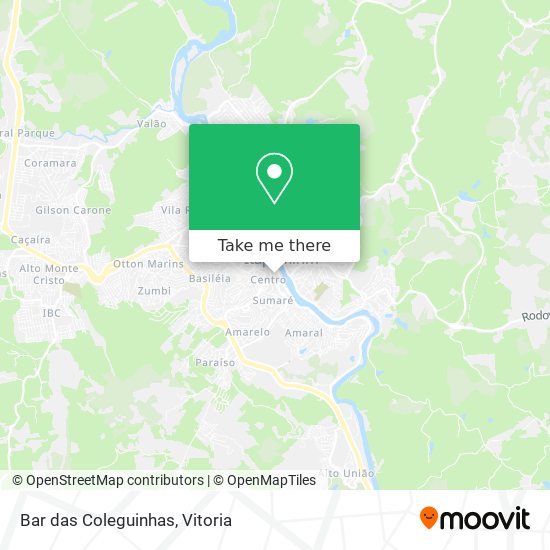 Bar das Coleguinhas map