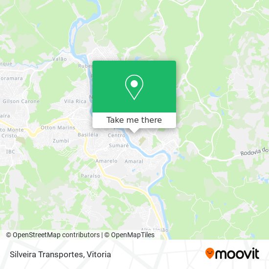 Silveira Transportes map