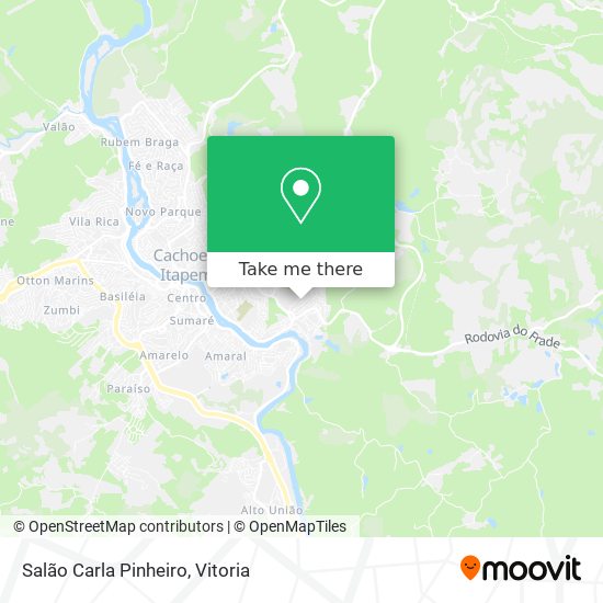 Salão Carla Pinheiro map