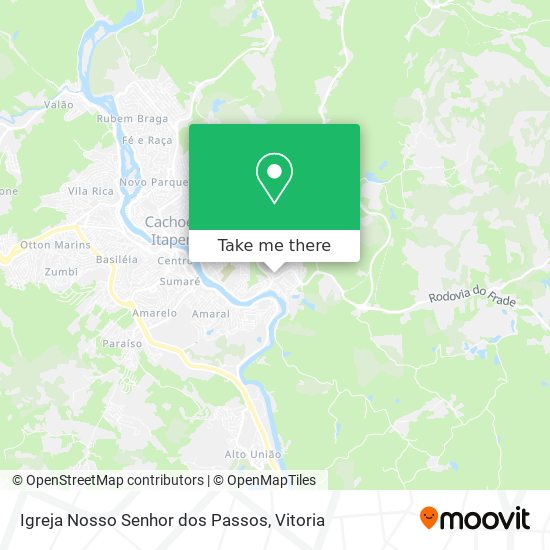 Igreja Nosso Senhor dos Passos map