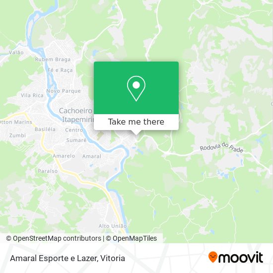 Amaral Esporte e Lazer map