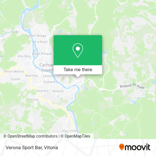 Verona Sport Bar map