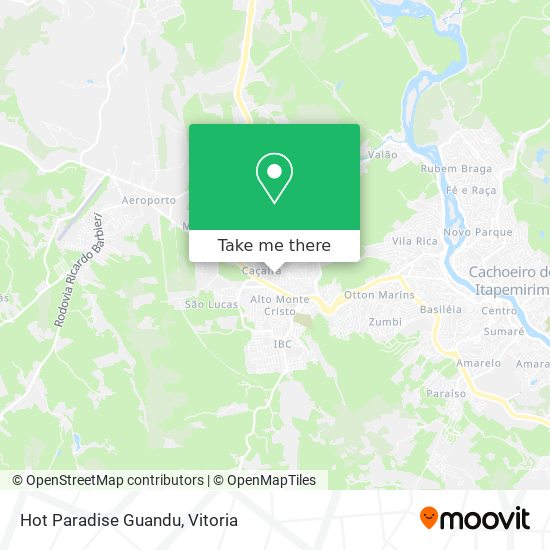 Hot Paradise Guandu map