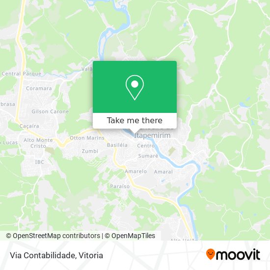 Via Contabilidade map