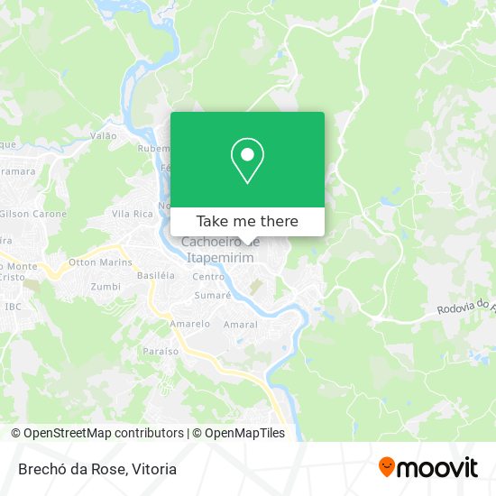 Brechó da Rose map