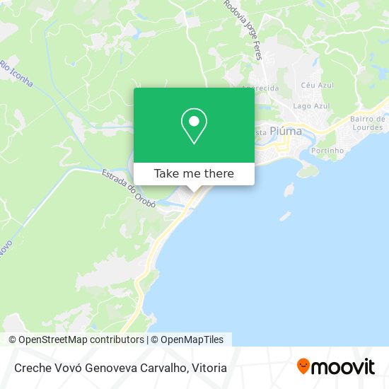 Creche Vovó Genoveva Carvalho map